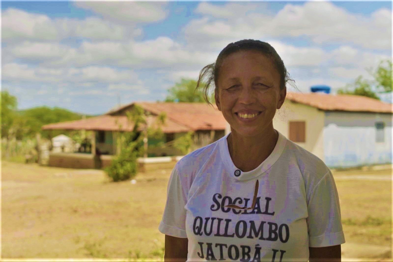 Maria Auxiliadora viu sua rotina mudar com a chegada da água à sua região. (Foto: Yasmin Fonseca/MIDR)