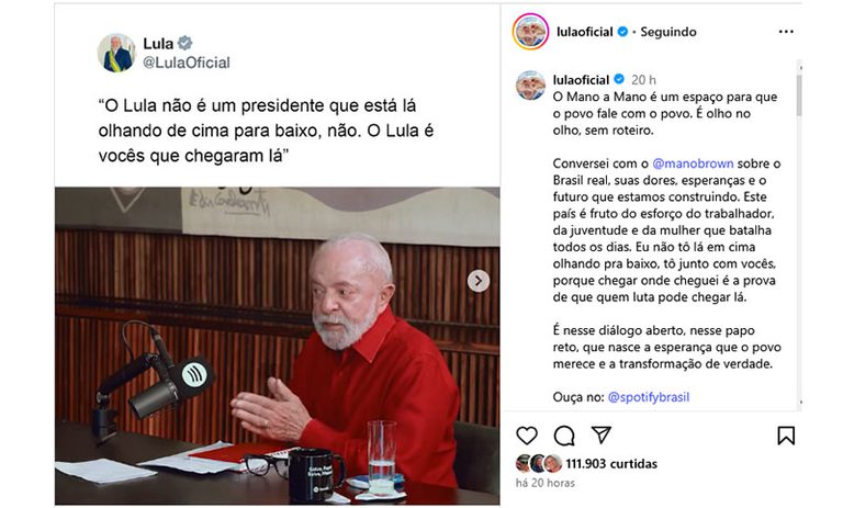 Lula no Mano a Mano