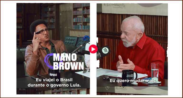 Lula e Mano Brown