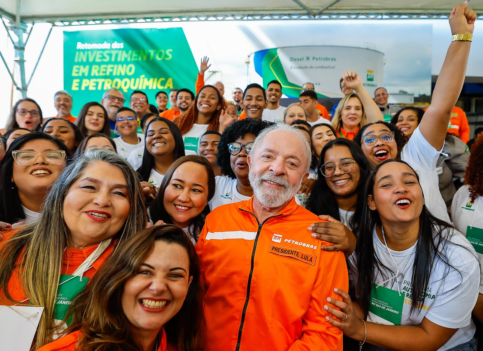 04.07.2025 - Cerimônia de Anúncio de Investimentos da Petrobras em Refino e Petroquímica no Rio de Janeiro