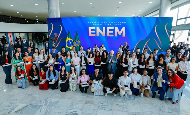 11.08.2025 - Cerimônia de entrega do Prêmio MEC da Educação Brasileira