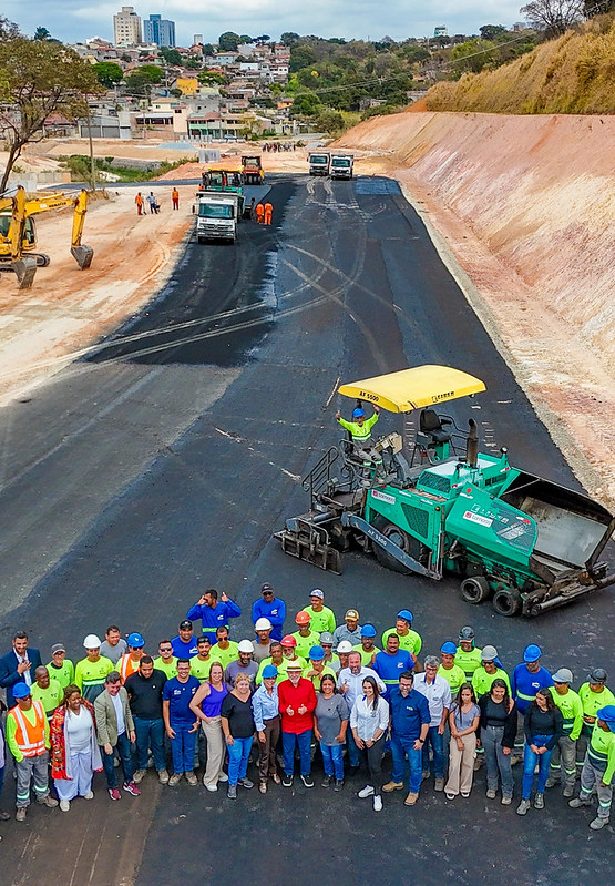 29.08.2025 – Visita às obras da Avenida Prefeito Newton Cardoso (antiga Avenida Maracanã)
