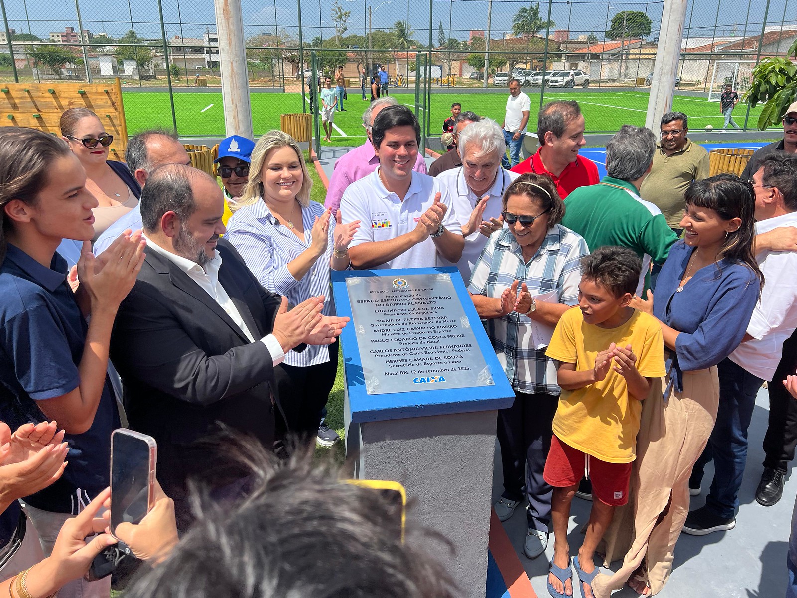 Inauguração do Centro Esportivo Comunitário de Natal/RN - 09/09/2025