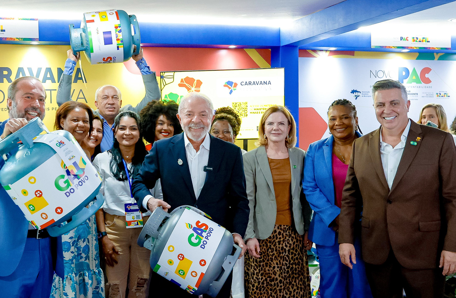 11.12.2025 – Visita a estandes de Ministérios e cerimônia de abertura da Caravana Federativa