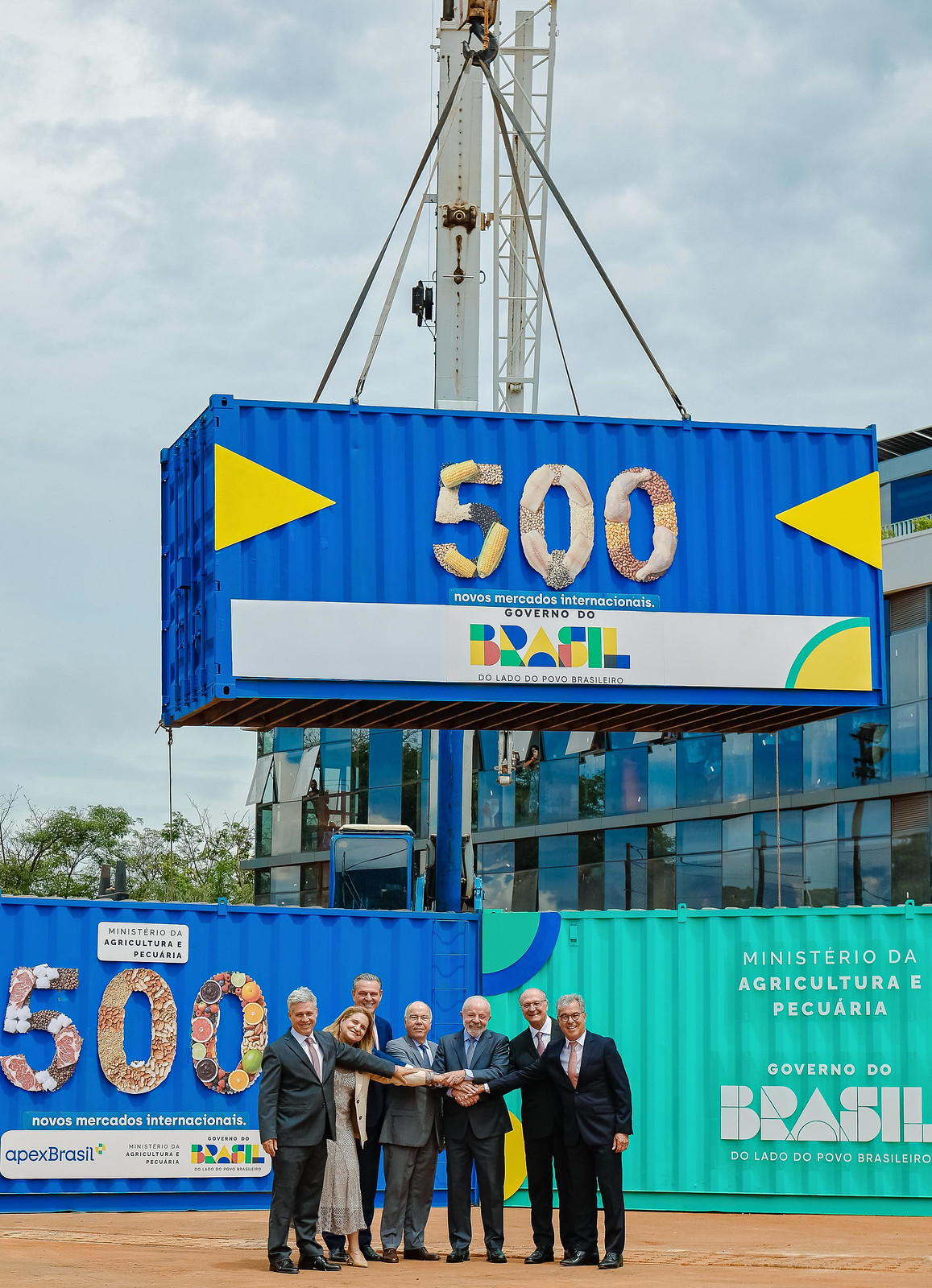 15.12.2025 - Inauguração da nova sede da ApexBrasil e ato alusivo à abertura de 500 novos mercados para a exportação de produtos agropecuários