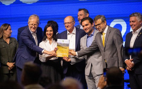 Lançamento do programa Natureza com as Pessoas contou com a participação do vice-presidente da República, Geraldo Alckimin - Foto: Fernando Tatagiba/ICMBio